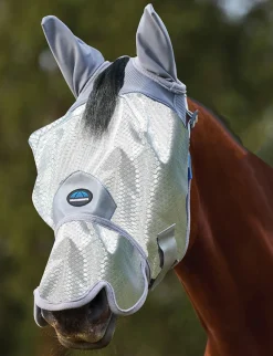 ComFiTec Hexi Shield Fly Mask With Ears & Nose