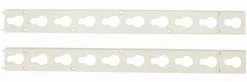 Plastic Keyhole Track Pair