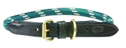 Rope Leather Dog Collar