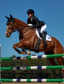 Satin Luxe Air-Tec Euro Jump Shaped Saddle Pad