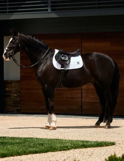 Satin Luxe Air-Tec Euro Jump Shaped Saddle Pad