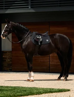 Satin Luxe Air-Tec Euro Jump Shaped Saddle Pad