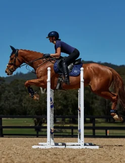Satin Luxe Air-Tec Euro Jump Shaped Saddle Pad
