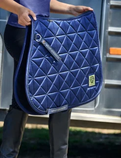 Satin Luxe Air-Tec Euro Jump Shaped Saddle Pad
