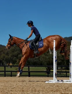 Satin Luxe Air-Tec Euro Jump Shaped Saddle Pad