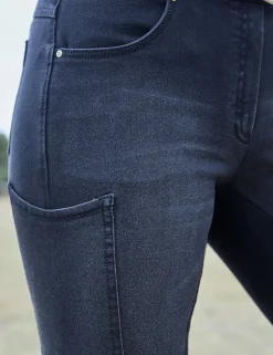 Shona Knee Patch Denim Breeches