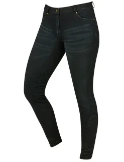 Shona Knee Patch Denim Breeches