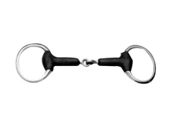 Soft Rubber Jointed Eggbutt Snaffle Bit