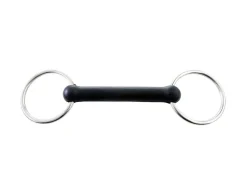 Solid Rubber Mouth Loose Ring Snaffle Bit