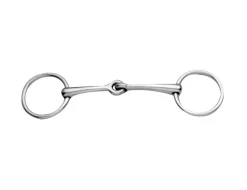 Stainless Steel 2" Bradoon Loose Ring Snaffle Bit