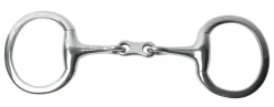 Stainless Steel French Link Eggbutt Snaffle Bit