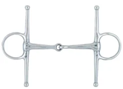 Stainless Steel Full Cheek Snaffle Bit