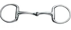 Stainless Steel Jointed Eggbutt Snaffle Bit
