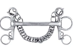 Stainless Steel Mullen Mouth Tom Thumb Pelham Bit