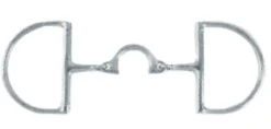 Stainless Steel Segunda Dee Ring Snaffle Bit